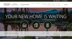Desktop Screenshot of findsheltonhomes.com